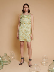 <b>Ghospell</b> Elin Jacquard Mini Dress
