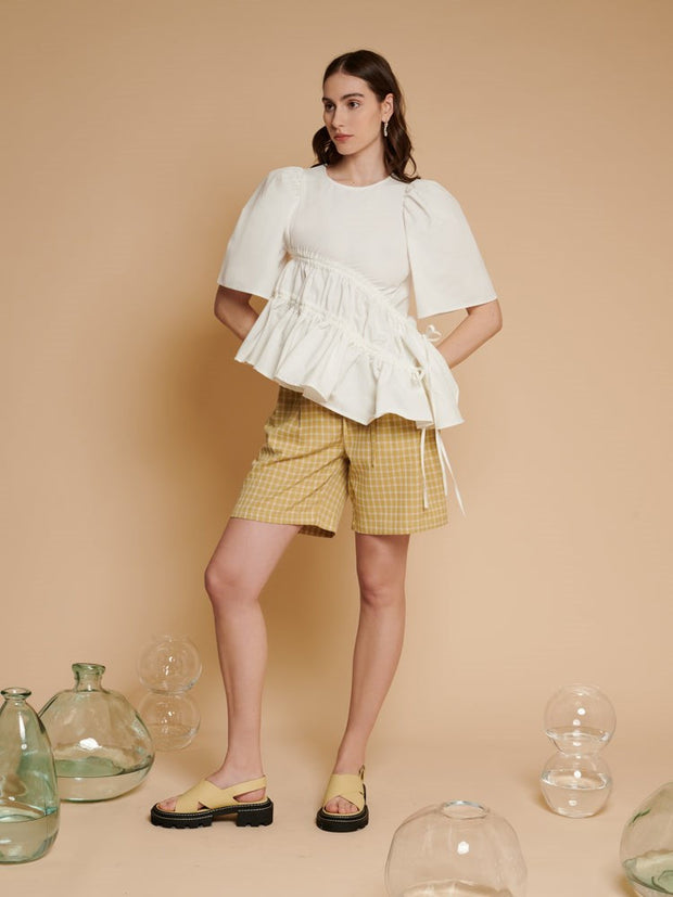 <b>Ghospell</b> Pia Ruched Top