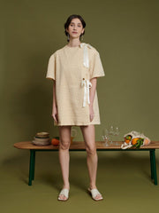 <b>Ghospell</b> Mira Mini Wrap Dress