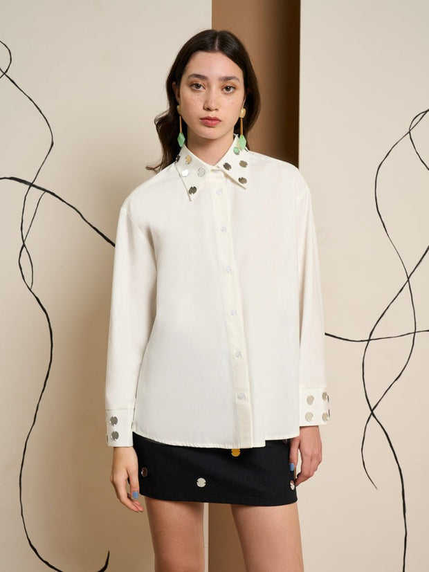 <b>Ghospell</b> Tabi Mirror Shirt