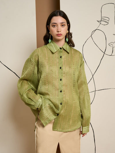 <b>Ghospell</b> Della Oversized Shirt