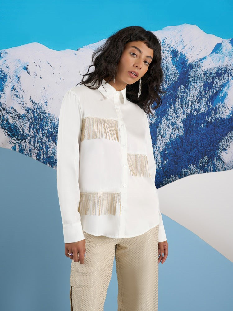 <b> < b> Jordyn Oversized Shirt