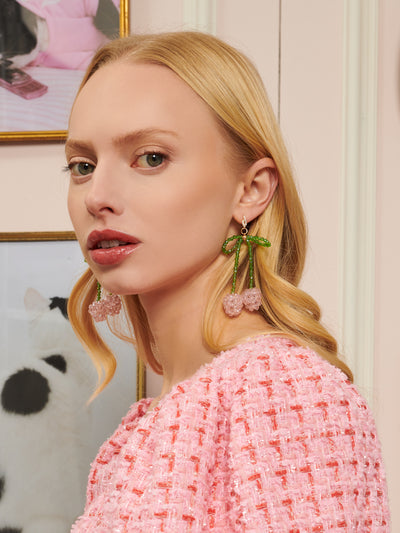 Tiny Tina Cherry Earrings