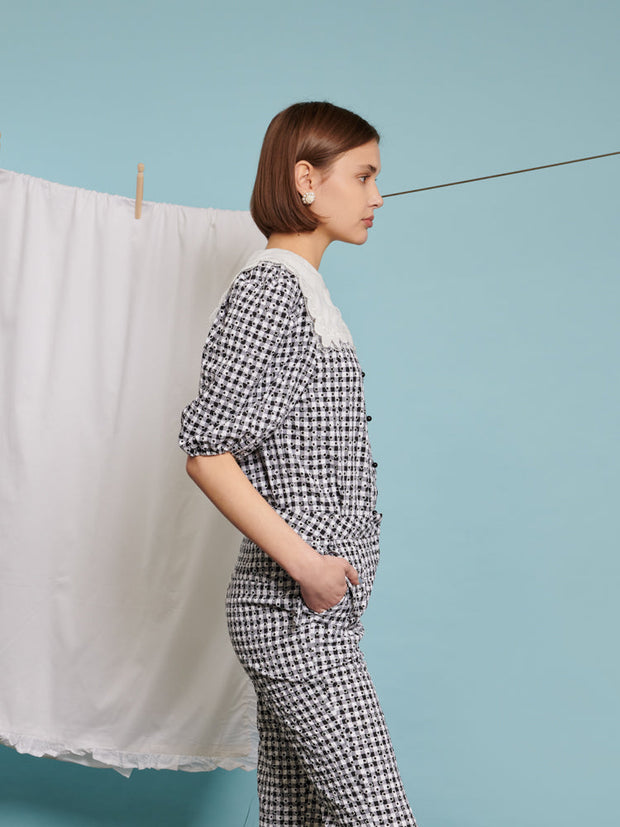 Tallulah Gingham Blouse – Sister Jane