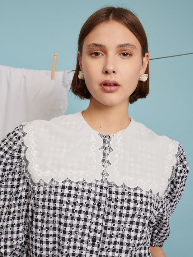 Tallulah Gingham Blouse – Sister Jane