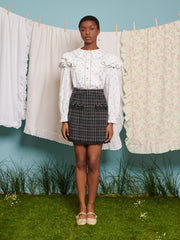<b>DREAM</b> Chamomile Ditsy Ruffle Blouse
