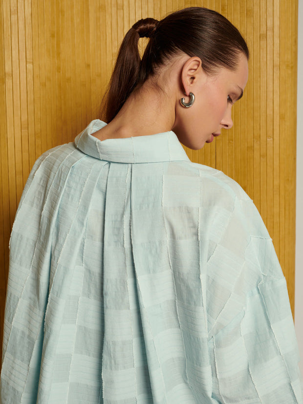 <b>Ghospell</b> Katy Pleat Back Shirt