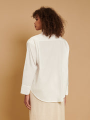 <b>Ghospell</b> Everett Statement Shoulder Shirt