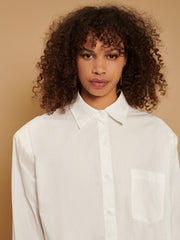 <b>Ghospell</b> Everett Statement Shoulder Shirt