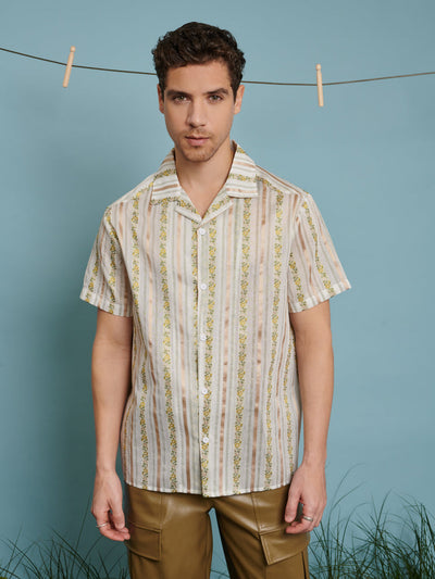 Ezra Revere Collar Shirt
