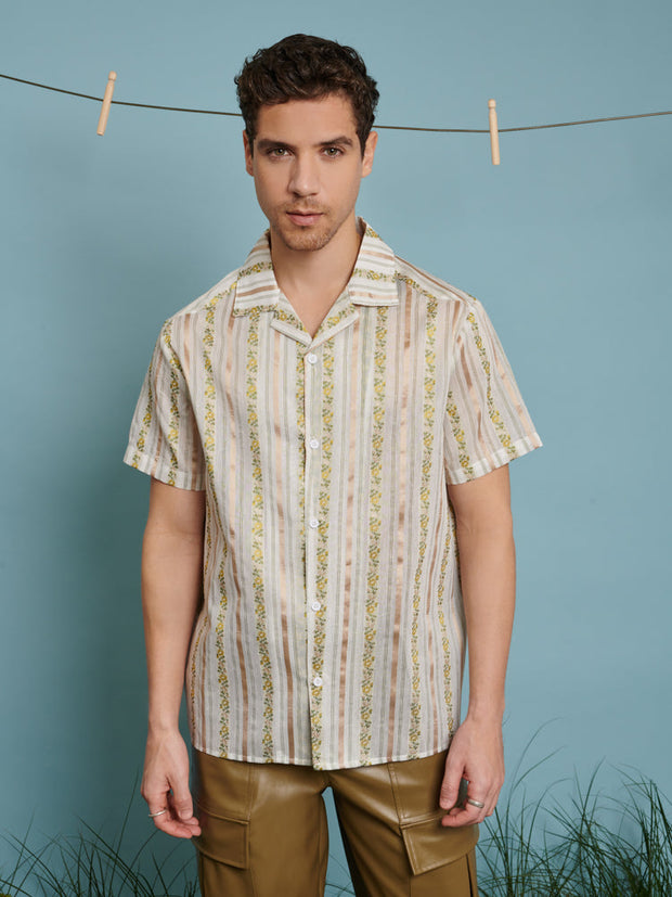 Ezra Revere Collar Shirt