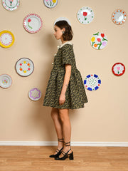 Star Bloom Jacquard Dress