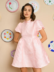 Angelique Jacquard Mini Dress