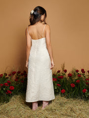 <b>DREAM</b> French Rose Jacquard Dress