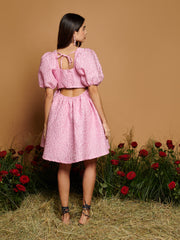 <b>DREAM</b> Cassie Jacquard Mini Dress