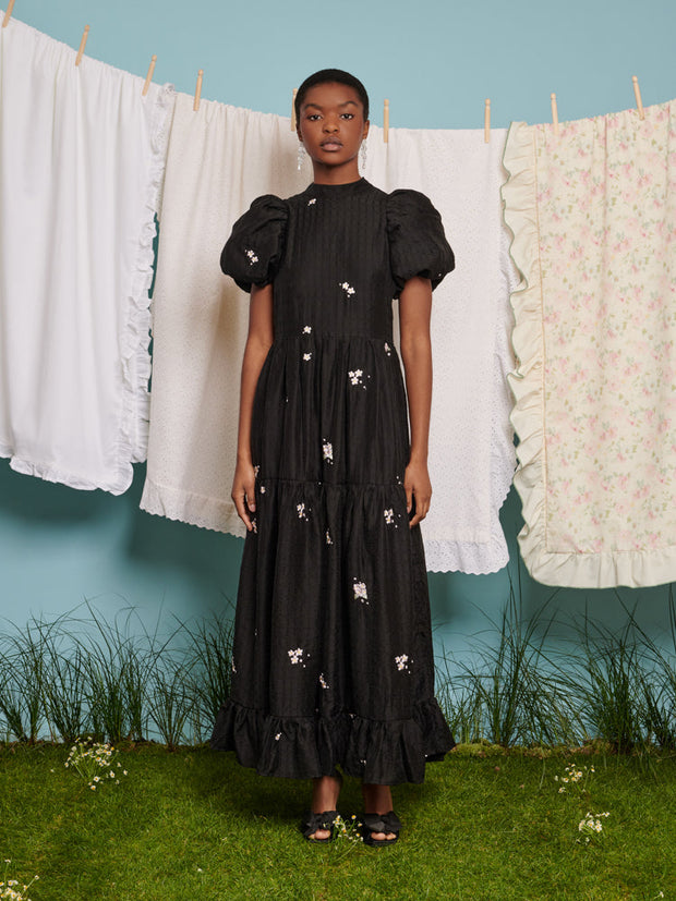 <b>DREAM</b> Cecilia Embroidered Maxi Dress