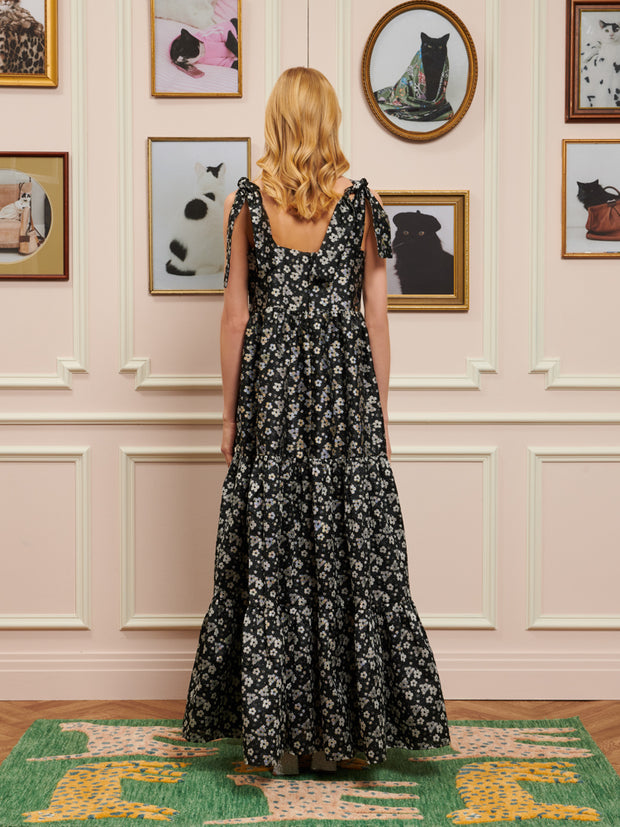 <b>DREAM</b> Rupert Floral Jacquard Maxi Dress