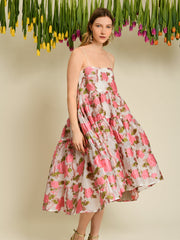 <b>DREAM</b> Tulipa Jacquard Tiered Dress