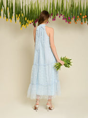 <b>DREAM</b> Seed Tulle Midi Dress