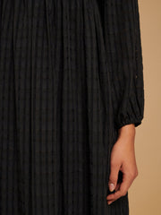 <b>Ghospell</b> Echo Check Midi Dress