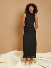 <b>Ghospell</b> Astrid Bead Midi Dress