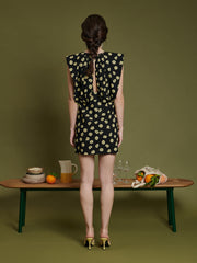 <b>Ghospell</b> Imogen Print Mini Dress