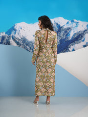 <b> Ghospell </b> Ramona Sequin Maxi Dress