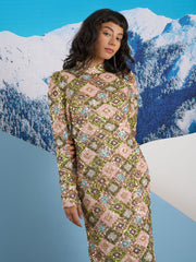 <b> Ghospell </b> Ramona Sequin Maxi Dress