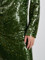 <b>Ghospell</b> Daria Sequin Midi Dress