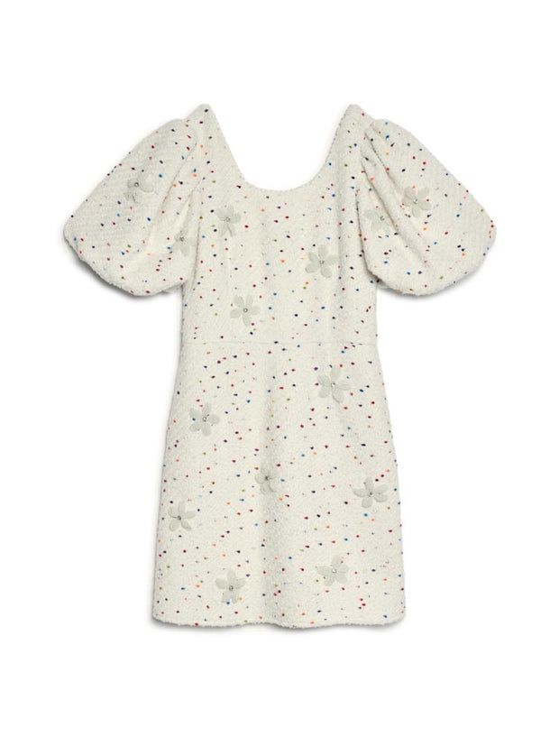 <b>DREAM</b> Blossom Tweed Mini Dress