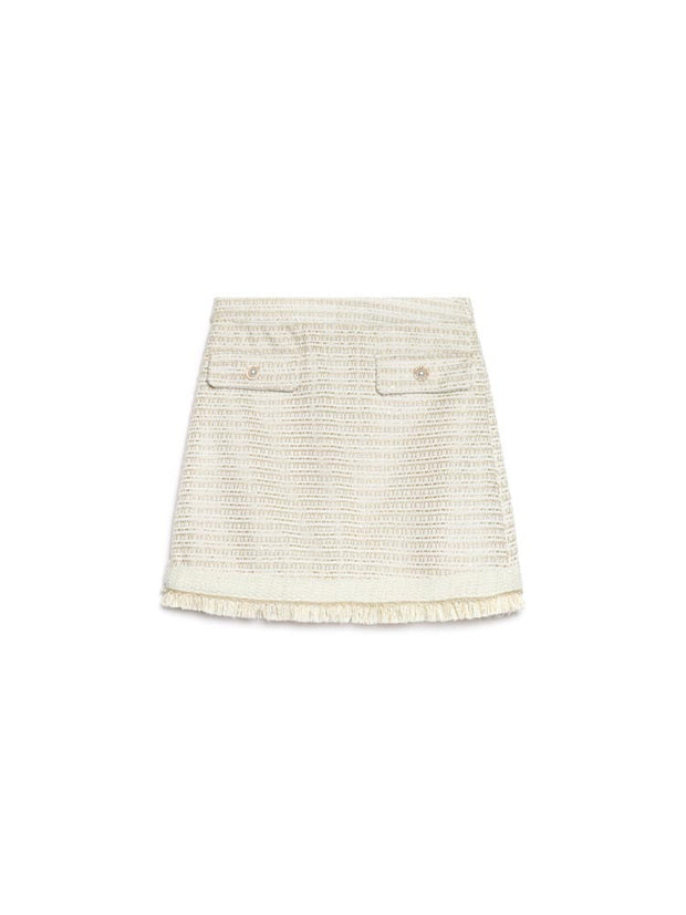 <b>DREAM</b> Mane Tweed Mini Skirt