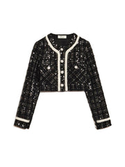 <b>DREAM</b> Belle Tweed Cropped Jacket