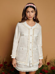 <b>DREAM</b> Mane Tweed Cardigan