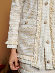 <b>DREAM</b> Mane Tweed Cardigan
