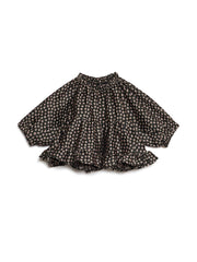 Picotee Jacquard Tiered Top
