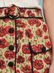 Shirley Poppy Tapestry Skirt