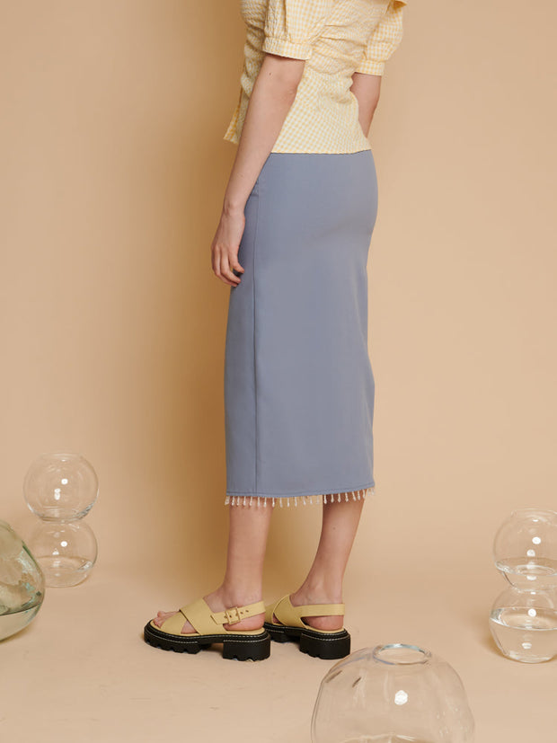 <b>Ghospell</b> Wren Embellished Skirt