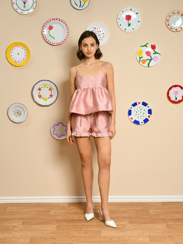 Tulip Jacquard Cami Top