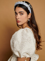 <b>DREAM</b> French Rose Jacquard Top