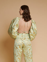 <b>Ghospell</b> Elin Jacquard Top