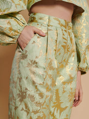 <b>Ghospell</b> Elin Jacquard Trousers