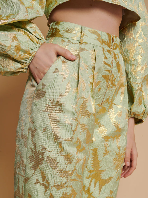 <b>Ghospell</b> Elin Jacquard Trousers