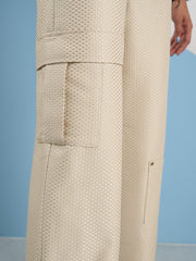 <b> Ghospell </b> Suki Weave Cargo Trousers