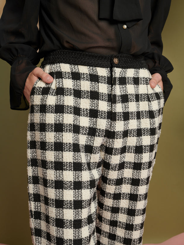 Jamie Check Tweed Trousers – Sister Jane