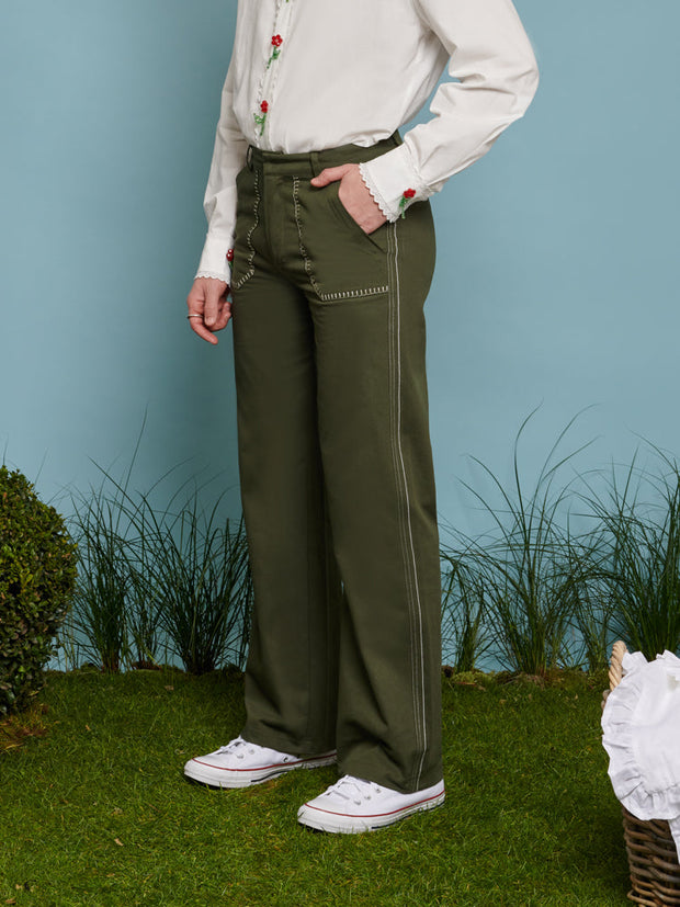 Gordon Embroidered Trousers